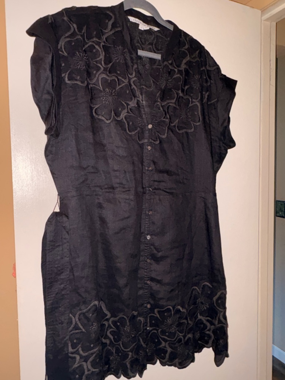 VERONICA BEARD Archie Floral Embroidered Dress, size 16 - Picture 6 of 10